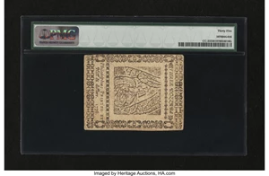 image for: Continental Currency May 9, 1776 $3 PMG Choice Very Fine 35....