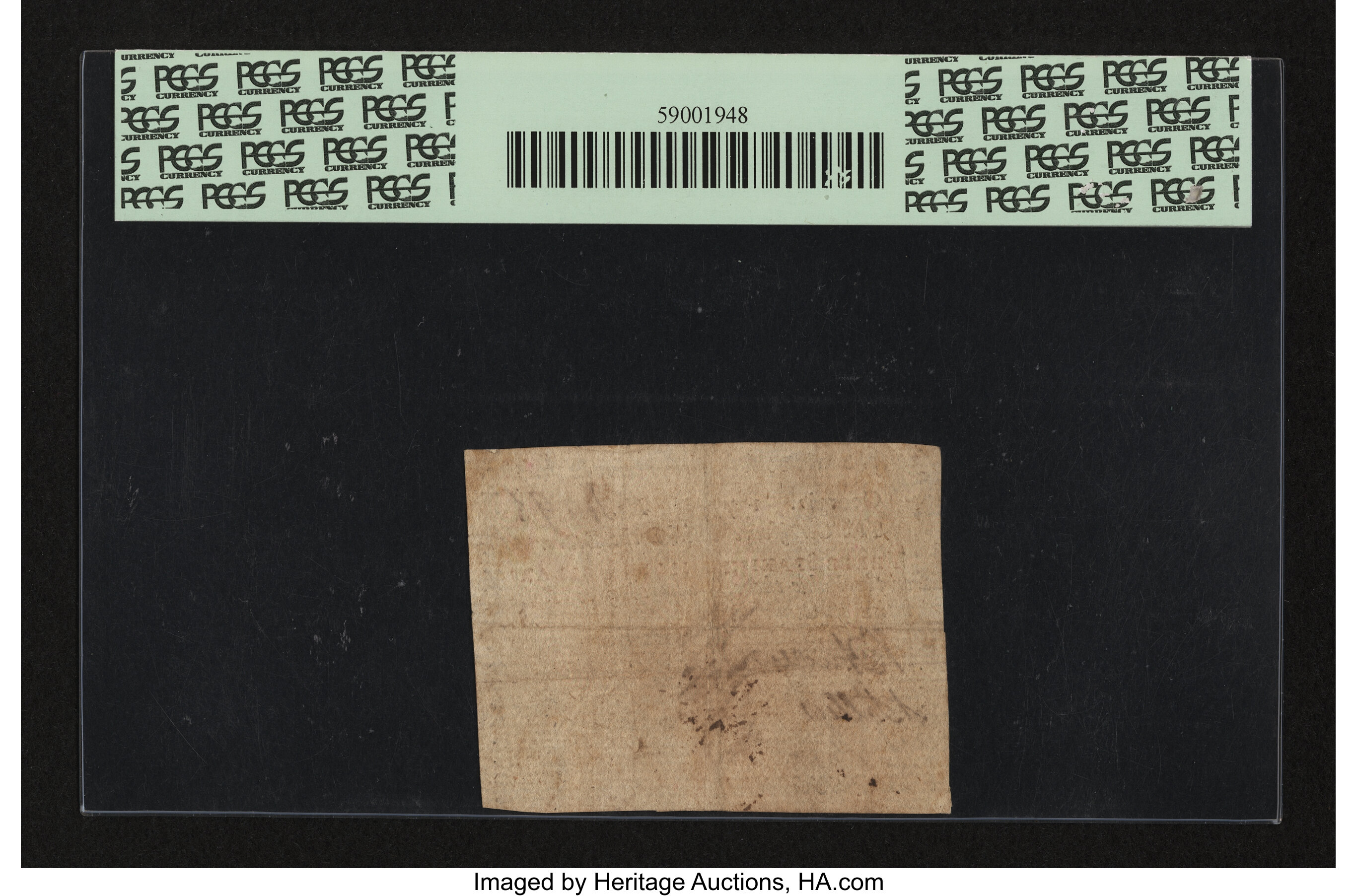 image for: Georgia 1777 $3 PCGS Extremely Fine 40....