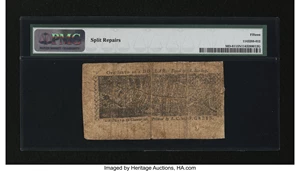 image for: Maryland April 10, 1774 $1/6 PMG Choice Fine 15 Net....