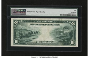image for: Fr. 914 $10 1914 Federal Reserve Note PMG Extremely Fine 40 EPQ....