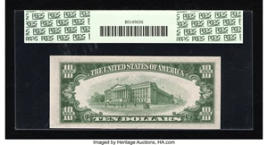 image for: Fr. 2007-B $10 1934B Federal Reserve Note. PCGS Very Choice New 64PPQ....