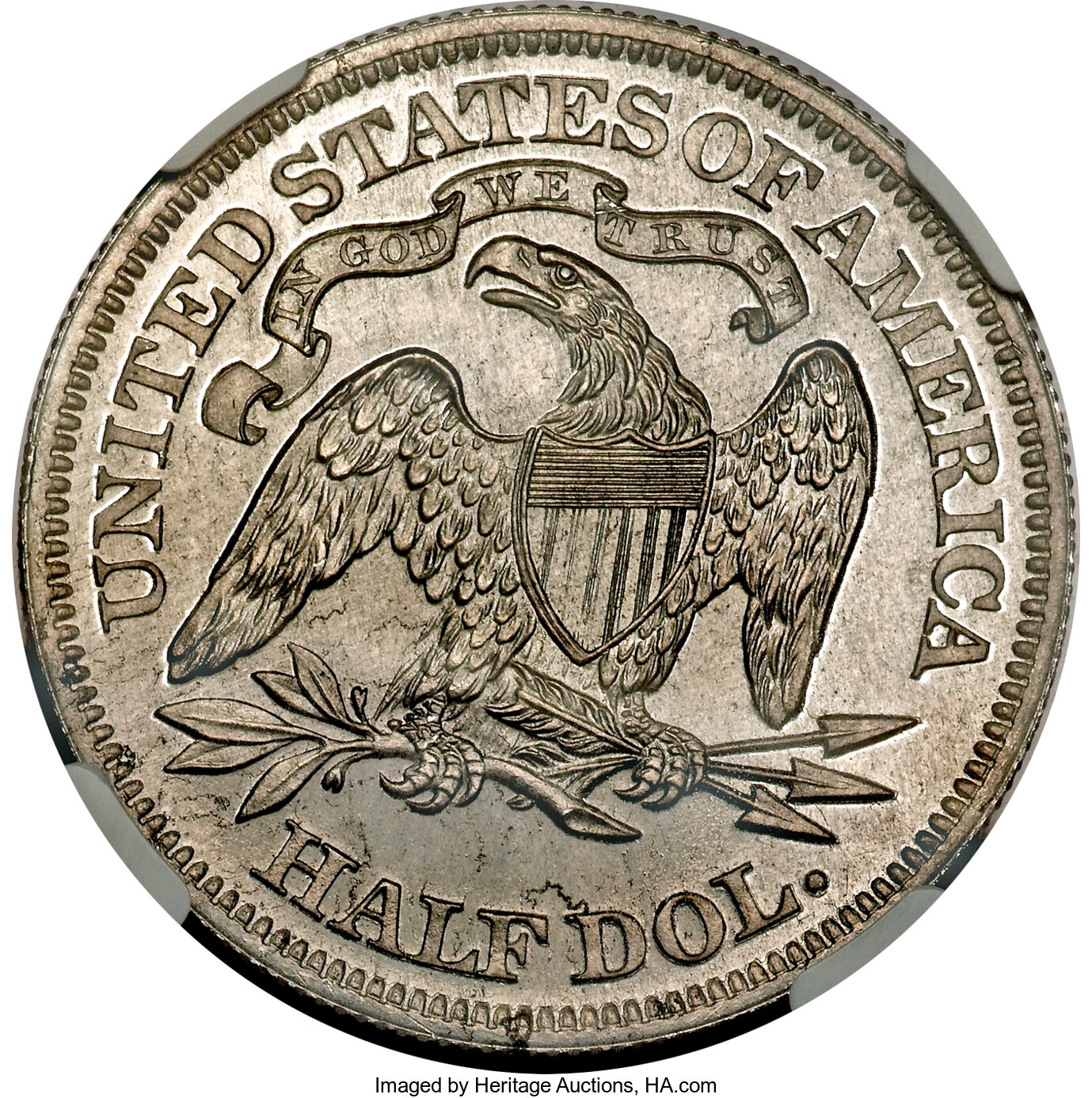 image for: 1863 50C Half Dollar, Judd-344, Pollock-416, High R.7, PR64 NGC....