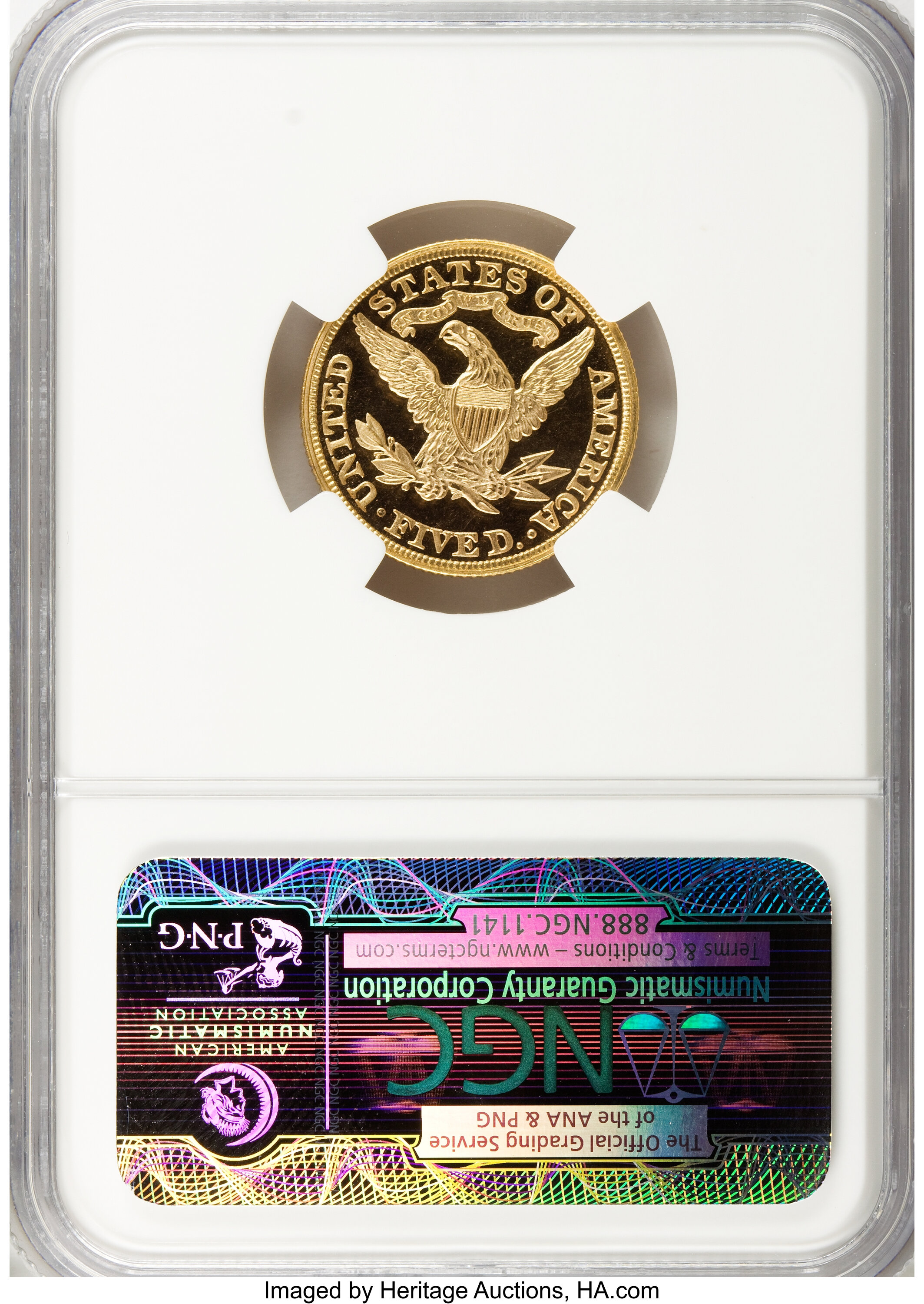 image for: 1882 $5 PR65 Ultra Cameo NGC....