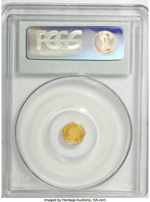 image for: 1859 25C Liberty Octagonal 25 Cents, BG-705, High R.6, MS63 PCGS....