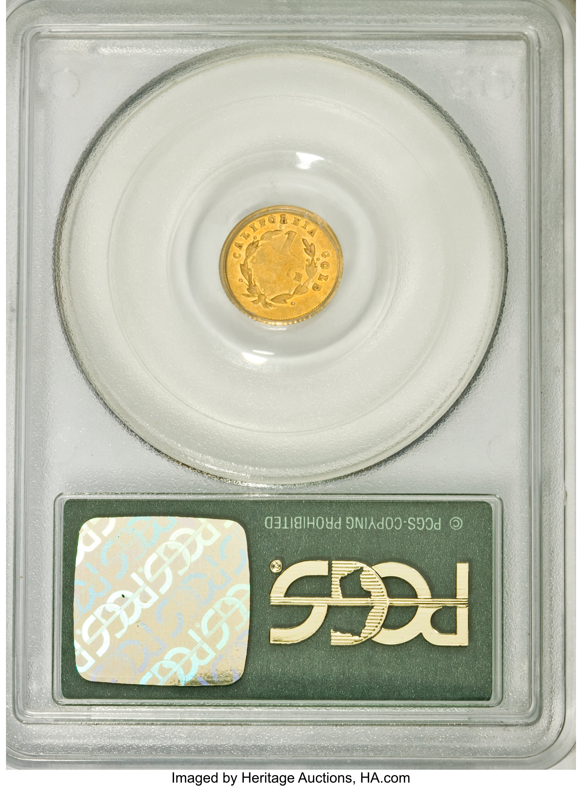 image for: 1871 $1 Liberty Round 1 Dollar, BG-1204, High R.5, AU58 PCGS....