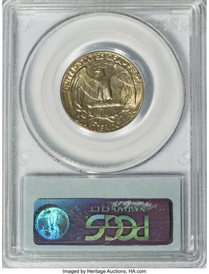 image for: 1964 25C SMS MS66 PCGS....