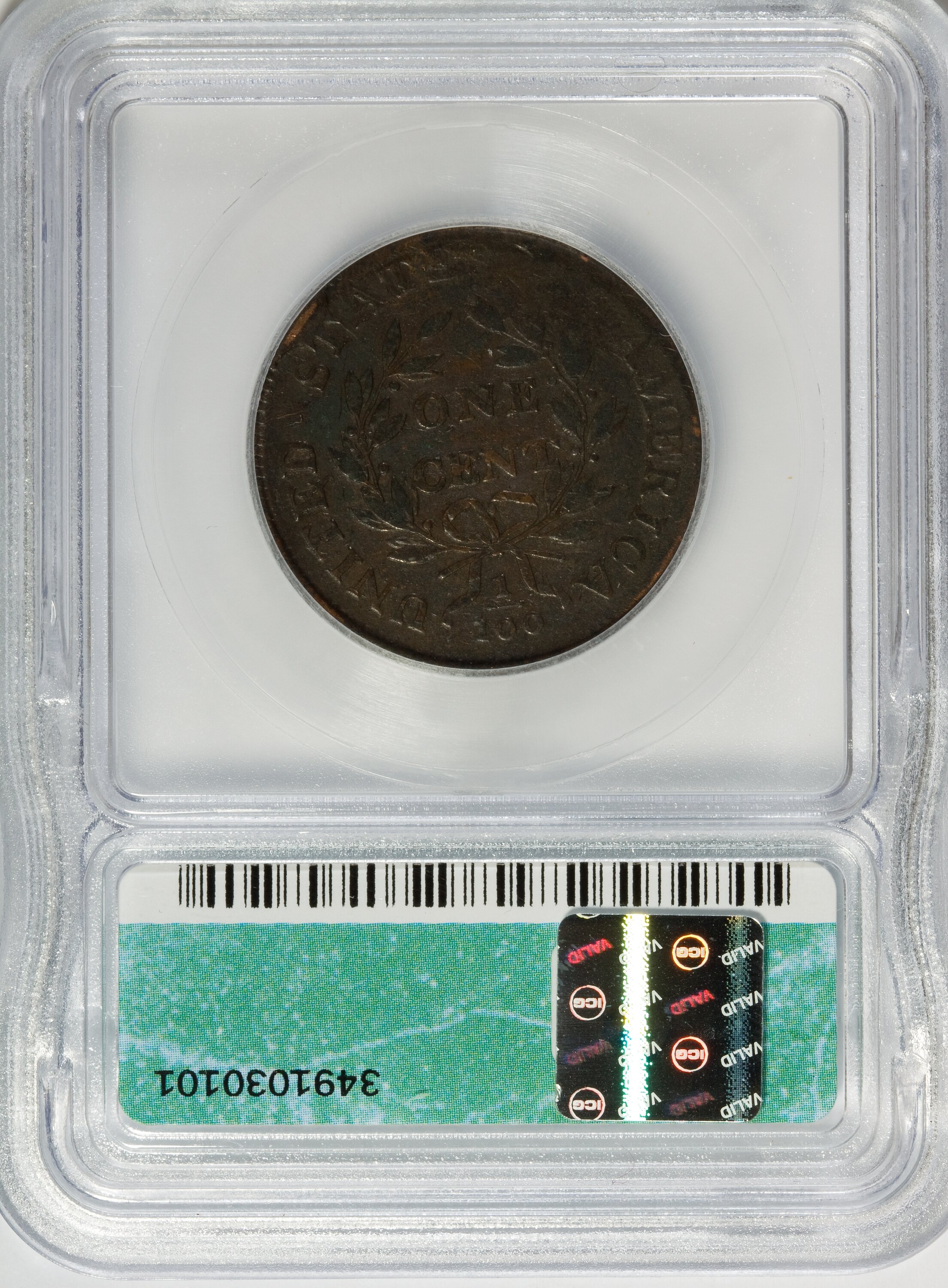 image for: 1798 1C Second Hair Style, S-167, B-33, R.1--Corroded--F15 ICG. F15 Details. NGC Census: (0/0). PCGS Population (0/1).   (#...