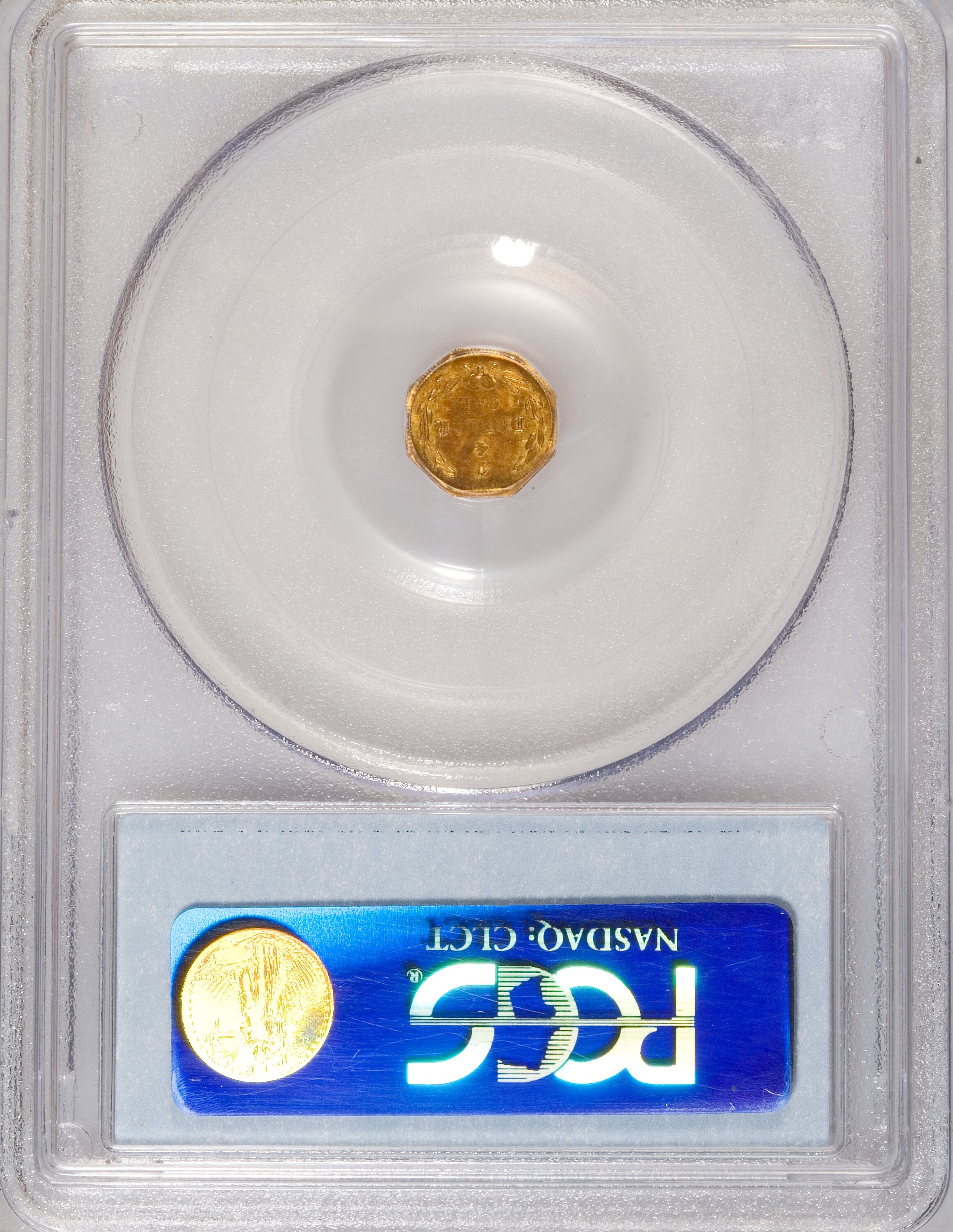 image for: 1872 25C Liberty Octagonal 25 Cents, BG-726, High R.5, MS62 PCGS. PCGS Population (4/11). NGC Census: (0/0).   (#10553)...