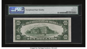 image for: Fr. 2006-D $10 1934A Federal Reserve Note. PMG Gem Uncirculated 66 EPQ....