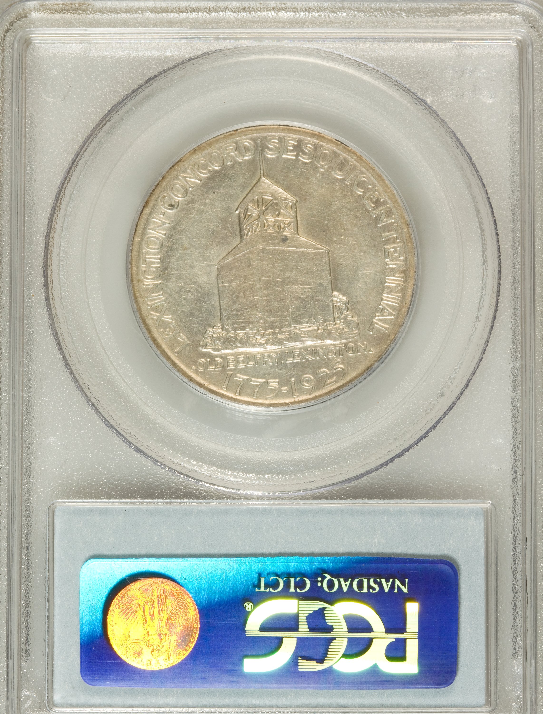 1925 50c Lexington-Concord VF30 CAC thumbnail 12