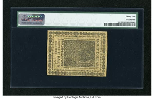 image for: Continental Currency November 2, 1776 $8 PMG Very Fine 25....