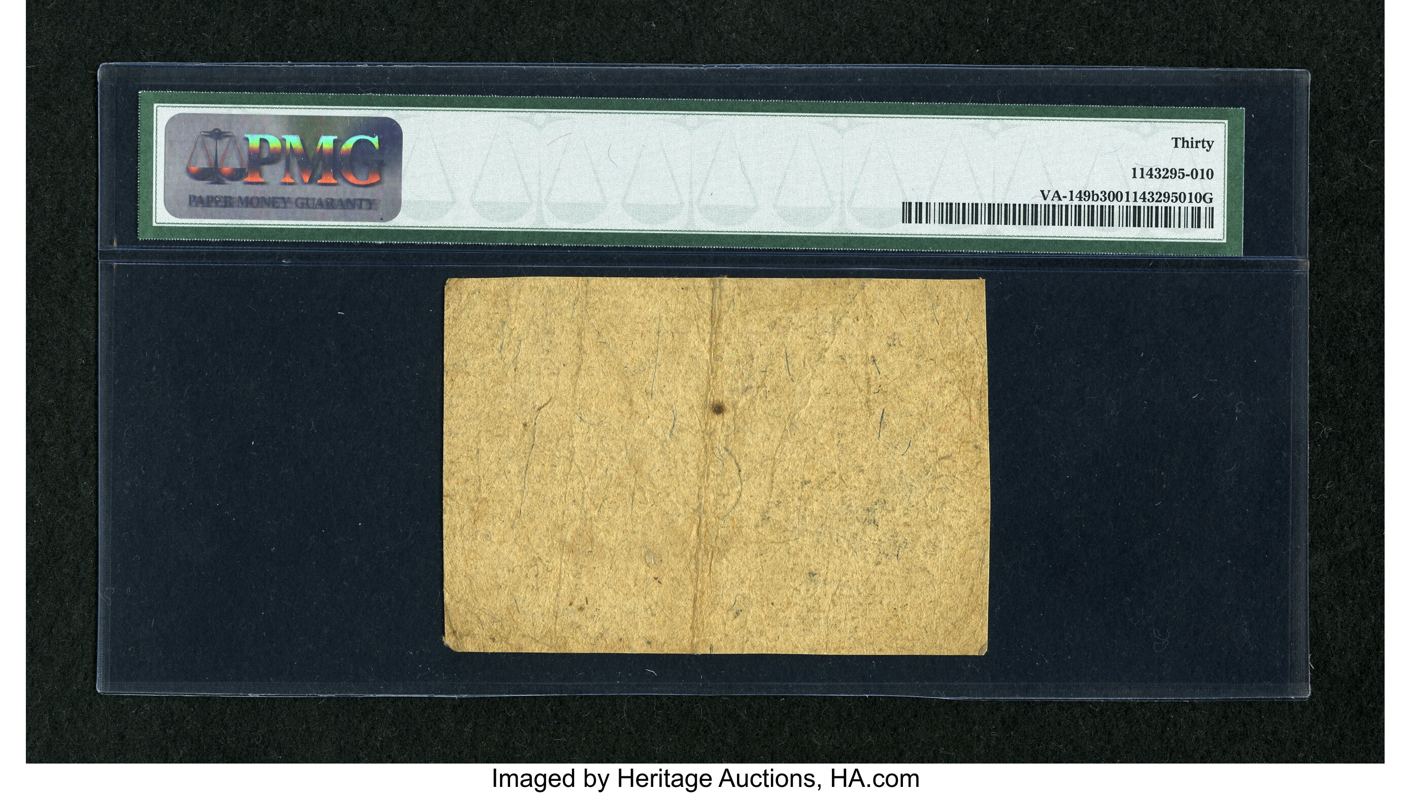 image for: Virginia May 4, 1778 (Dates Printed) $7 PMG Very Fine 30....