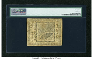image for: Continental Currency November 2, 1776 $5 PMG Very Fine 25....