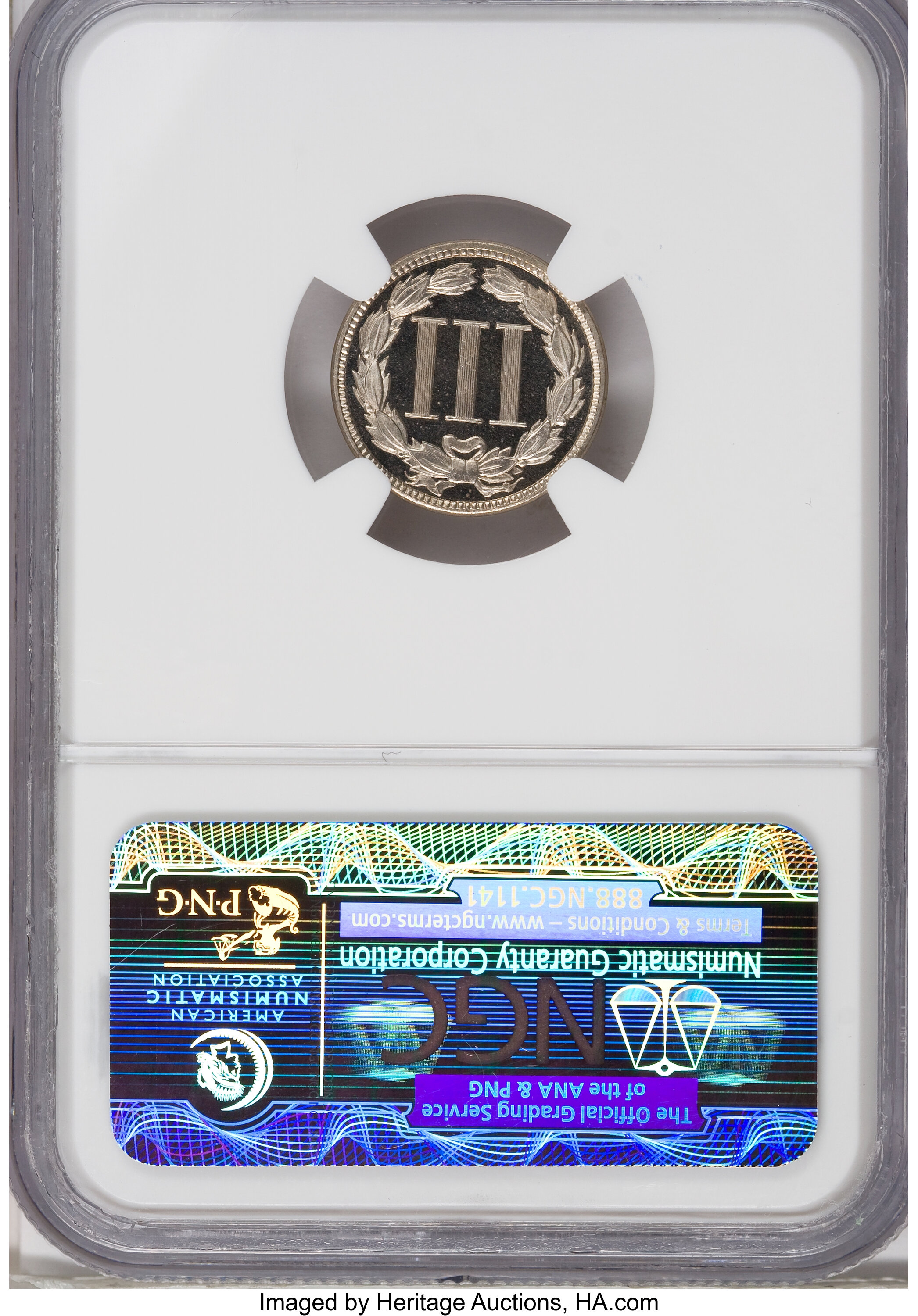 image for: 1885 3CN PR66 Ultra Cameo NGC....
