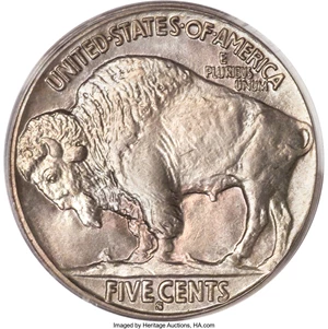 image for: 1915-S 5C MS67 PCGS....