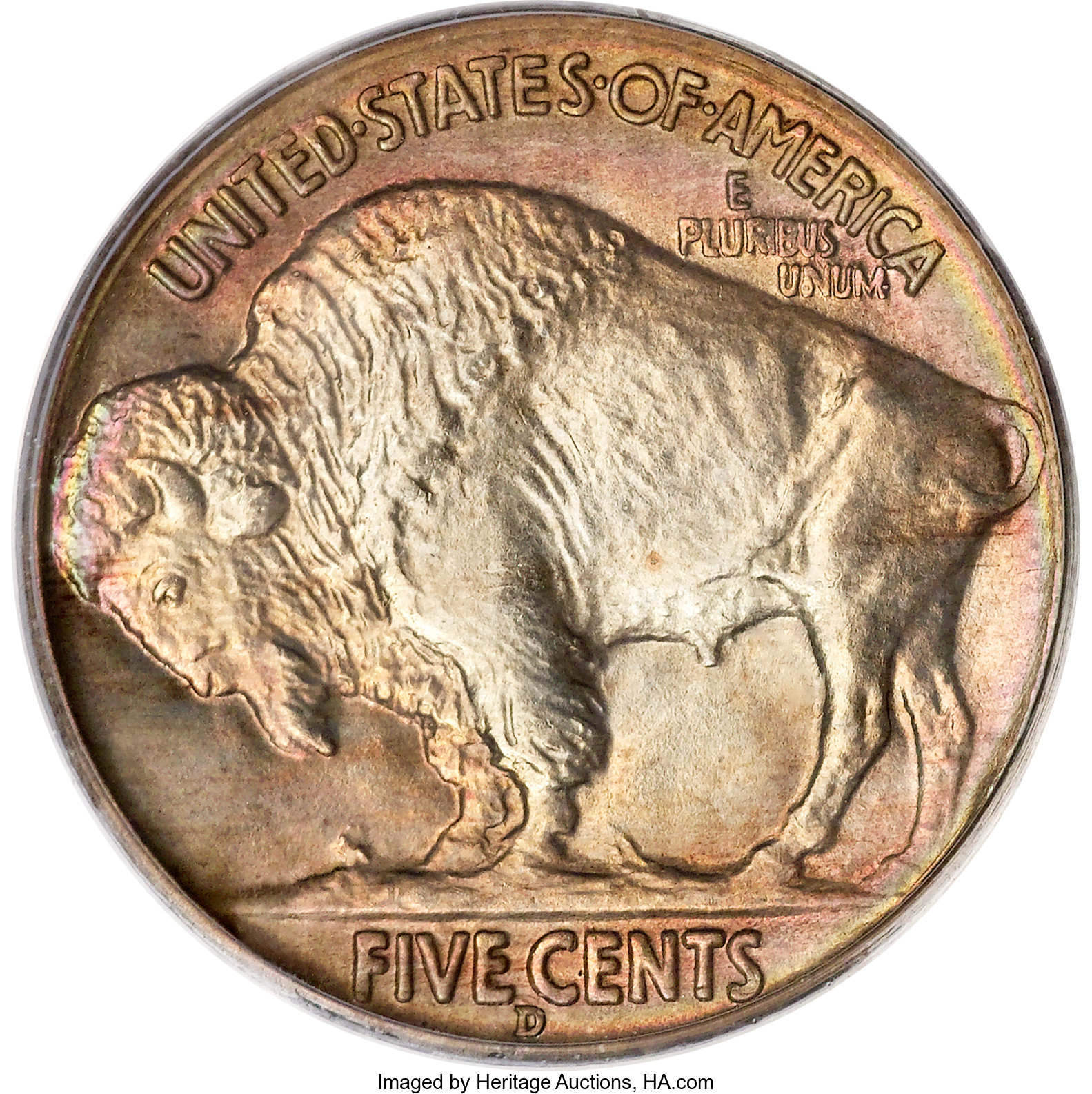 1936-D 5c MS68 thumbnail 3