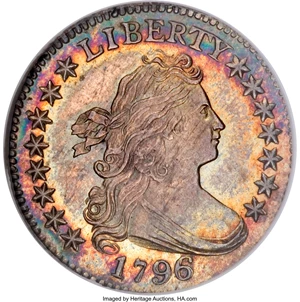 image for: 1796 10C MS67 ★ NGC....