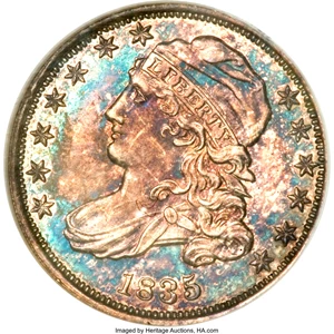 image for: 1835 10C PR65 NGC....