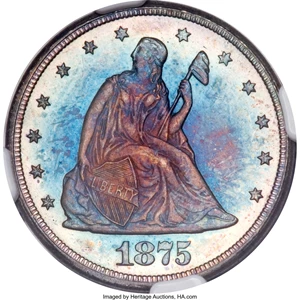image for: 1875-CC 20C MS67 ★ NGC....