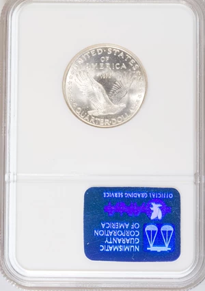 image for: 1916 25C MS67 NGC....
