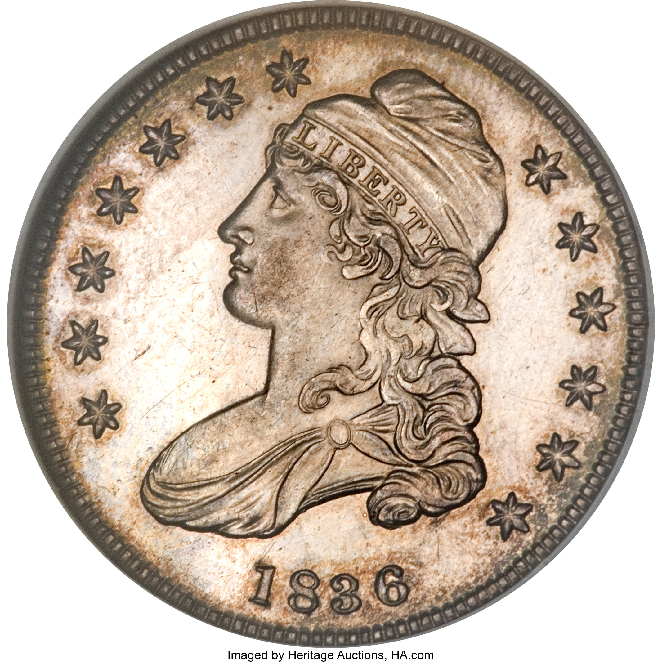 image for: 1836 50C Lettered Edge PR63 NGC....