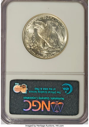image for: 1917-S 50C Reverse MS67 NGC....