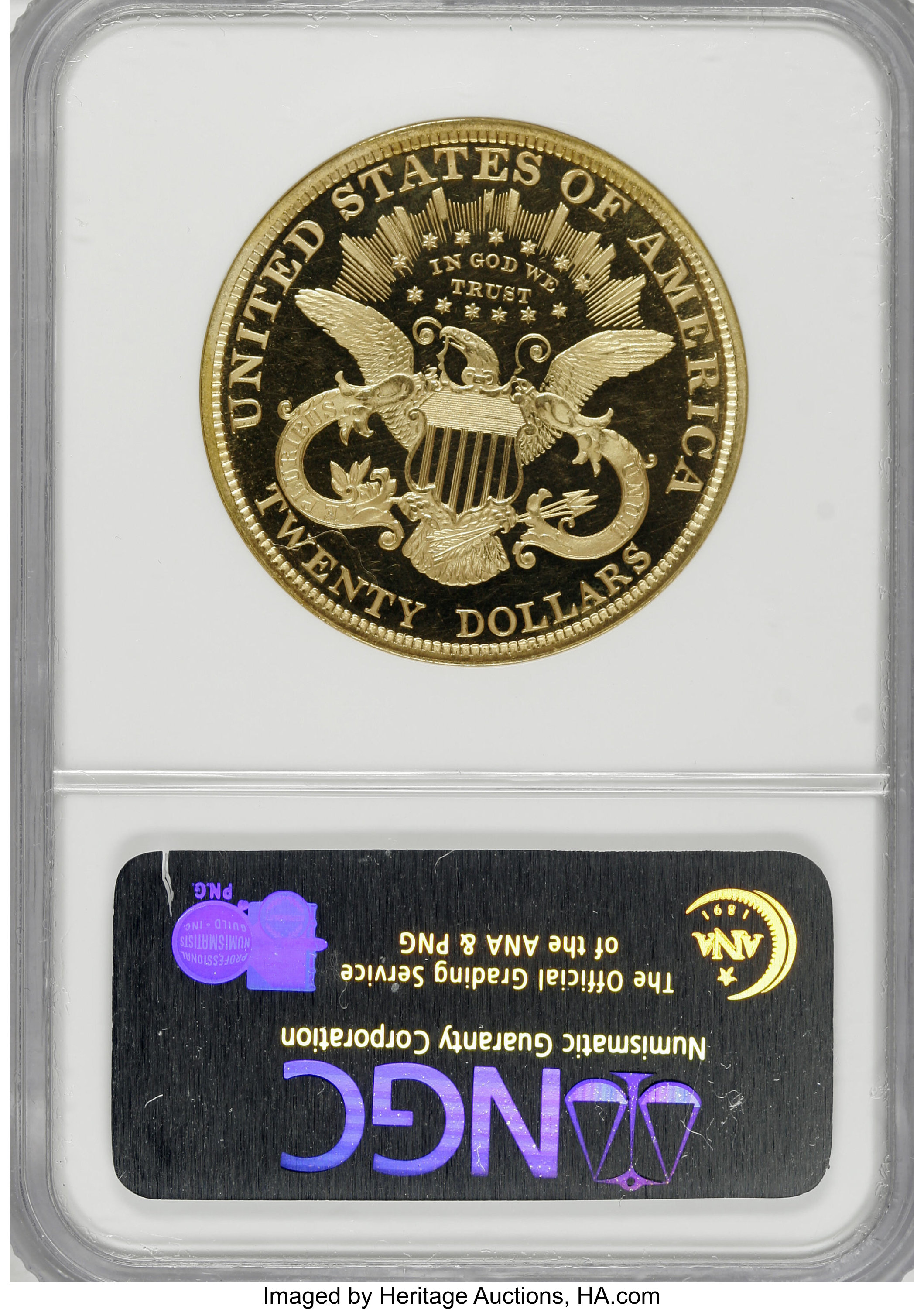 image for: 1891 $20 PR67 Ultra Cameo NGC....