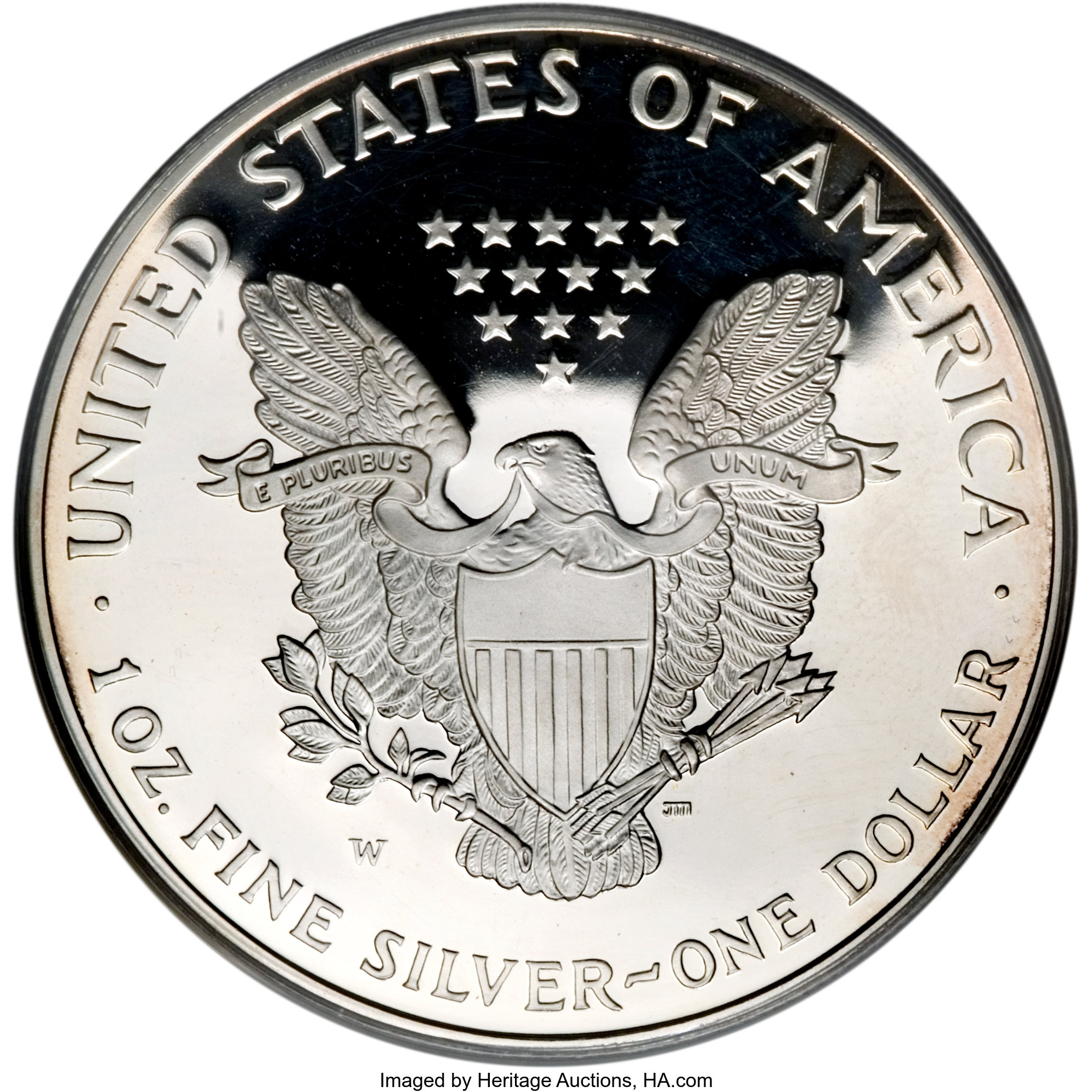 1995-W $1  Silver Eagle PR DCAM PR64 DCAM thumbnail 9