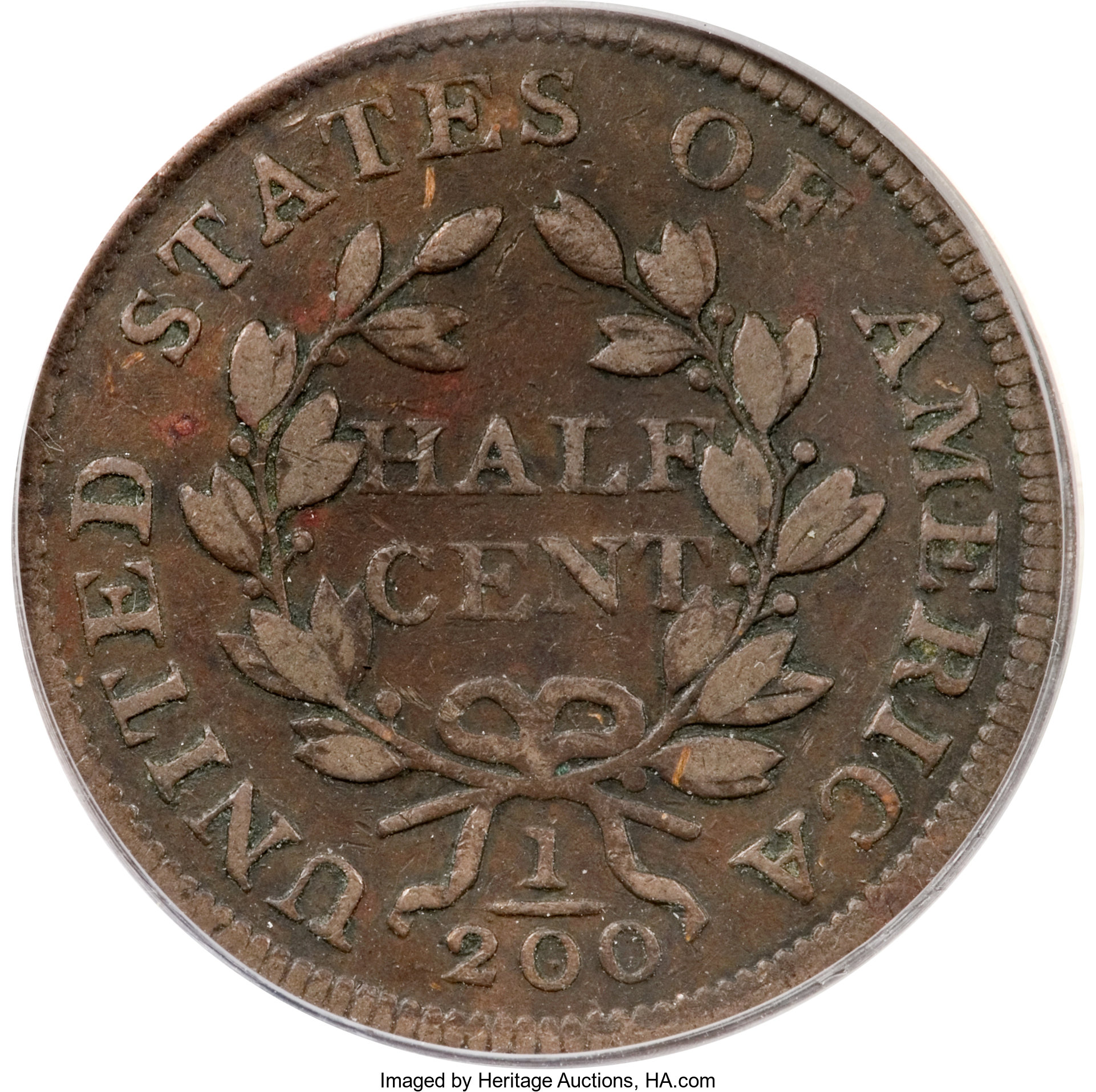 1802/0 1/2c Reverse of 1802 MS BN VF25 BN thumbnail 3