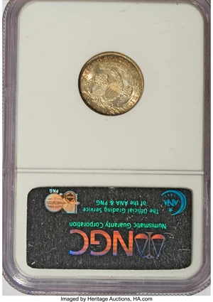 image for: 1836 10C MS66 NGC....