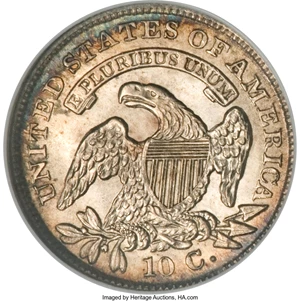 image for: 1836 10C MS66 NGC....