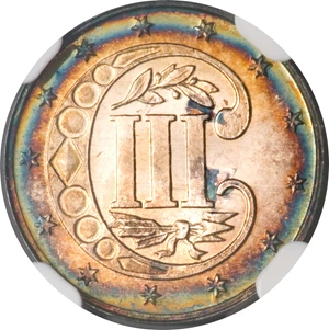 image for: 1870 3CS PR68 ★ Cameo NGC....