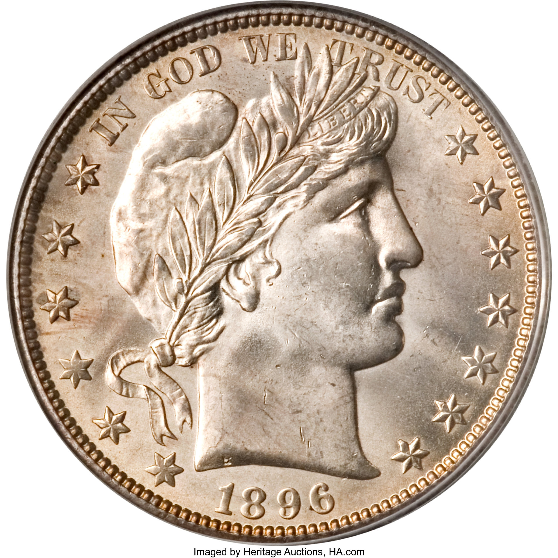 image for: 1896-O 50C MS66 PCGS....