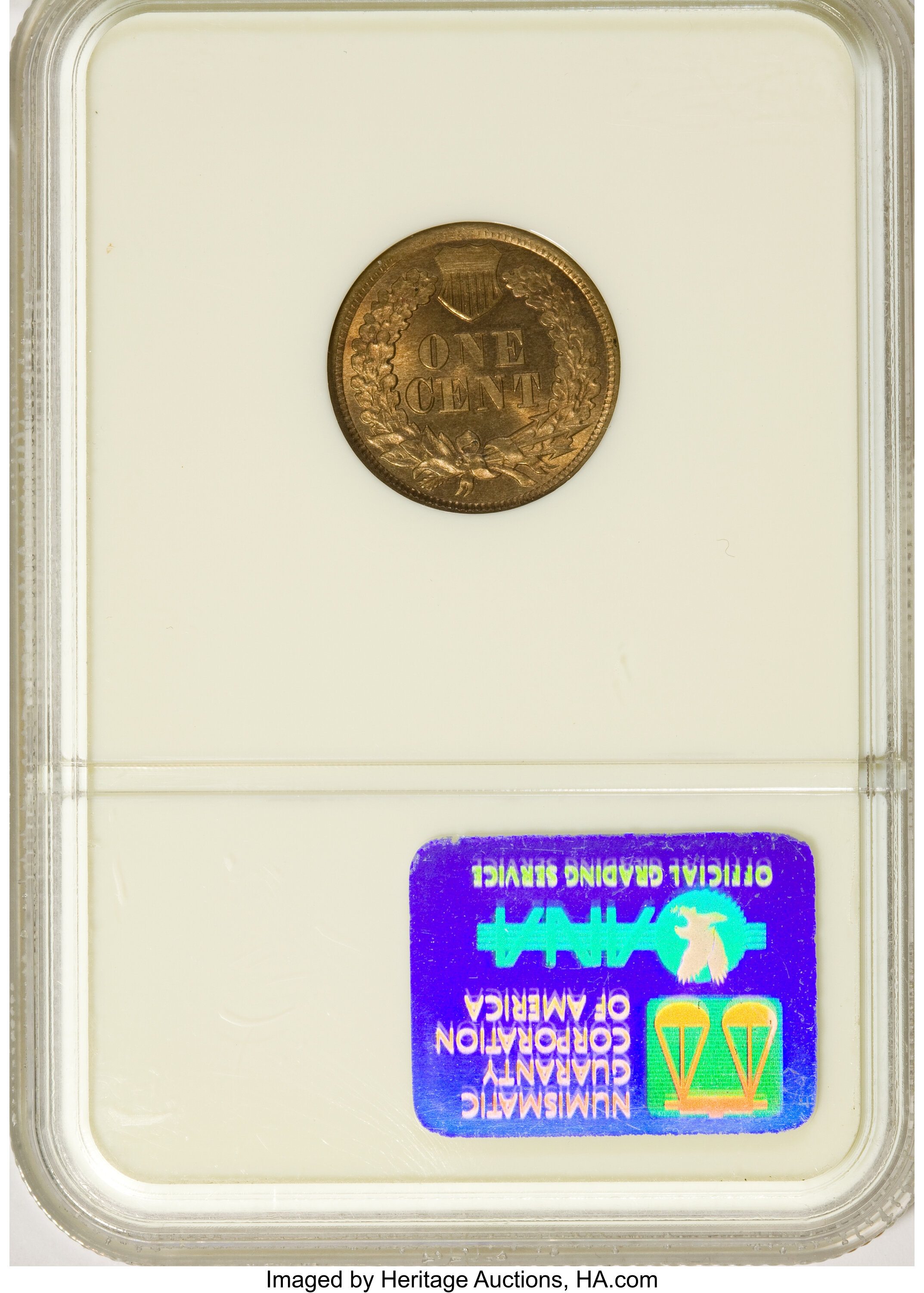 image for: 1864 1C One Cent, Judd-356b, Pollock-426a, R.8, MS65 NGC....