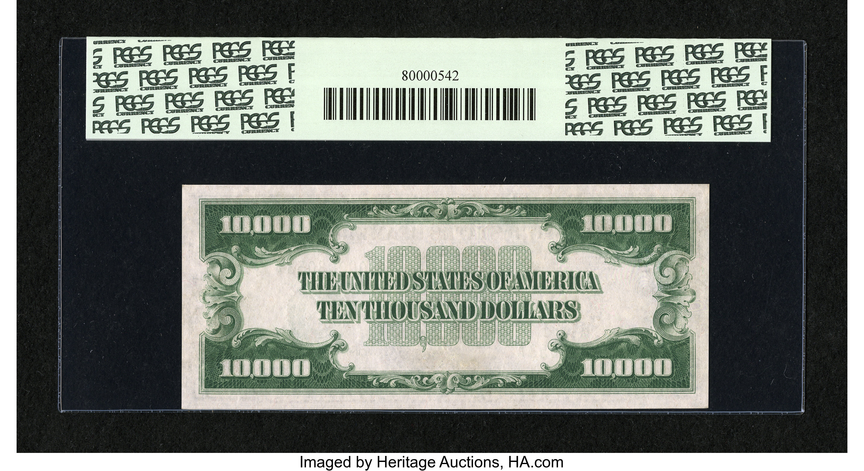 image for: Fr. 2231-B $10000 1934 Federal Reserve Note. PCGS Apparent Choice New 63....