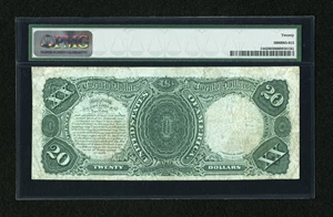 image for: Fr. 144 $20 1880 Legal Tender PMG Very Fine 20....