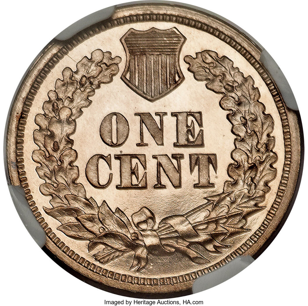 image for: 1864 1C Copper Nickel PR65 Ultra Cameo NGC....