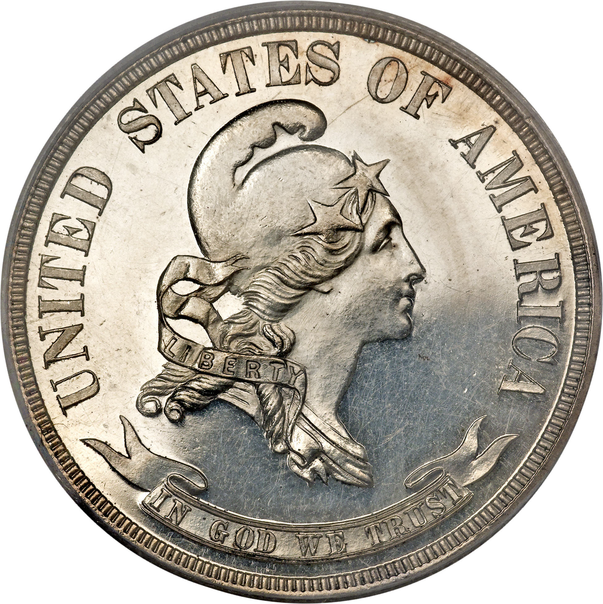 image for: 1870 50C Standard Silver Half Dollar, Judd-939, Pollock-1052, R.5, PR62 Cameo PCGS....