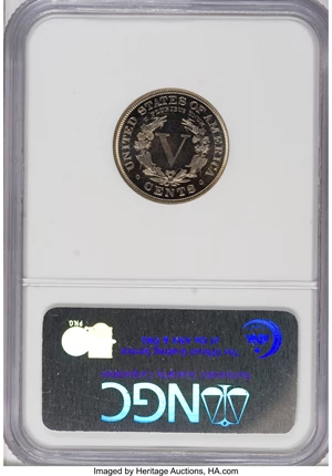 image for: 1884 5C PR66 Ultra Cameo NGC....