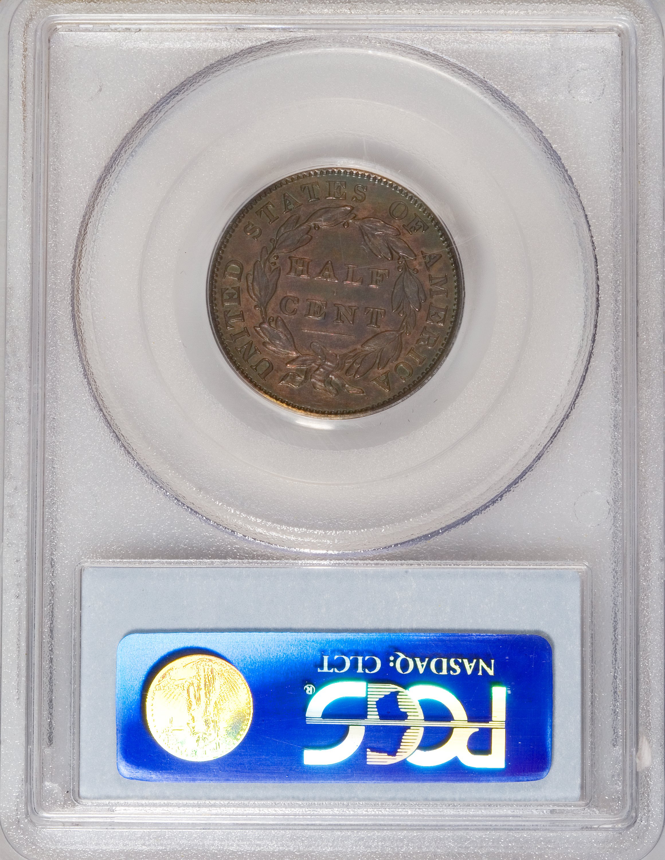 1833 1/2c PR BN PR63 BN thumbnail 6
