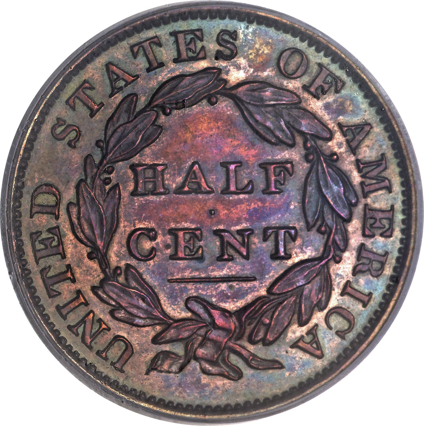 1833 1/2c PR BN PR63 BN thumbnail 7