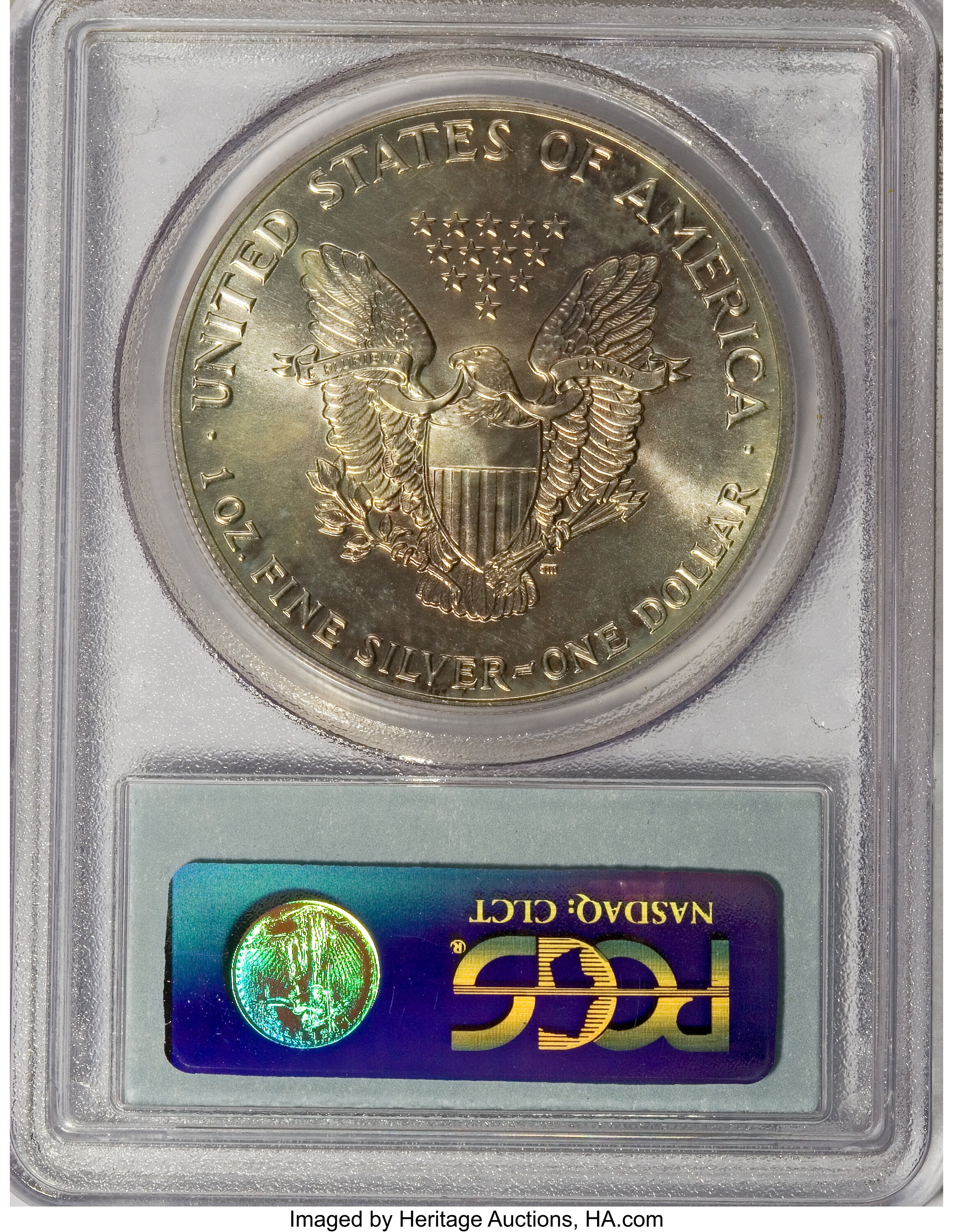 1988 $1  Silver Eagle MS63 CAC thumbnail 10