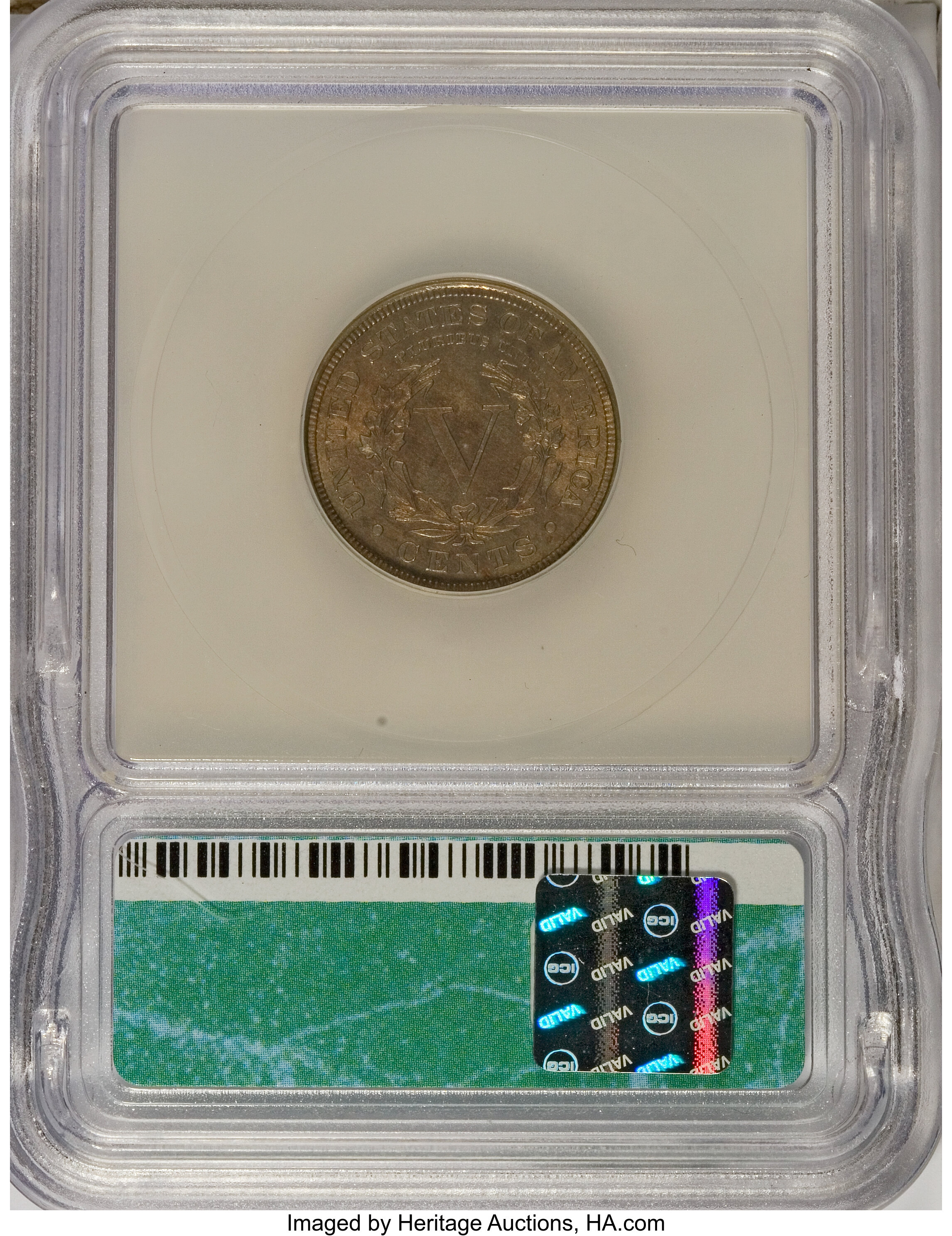 1899 5c VG10 CAC thumbnail 14