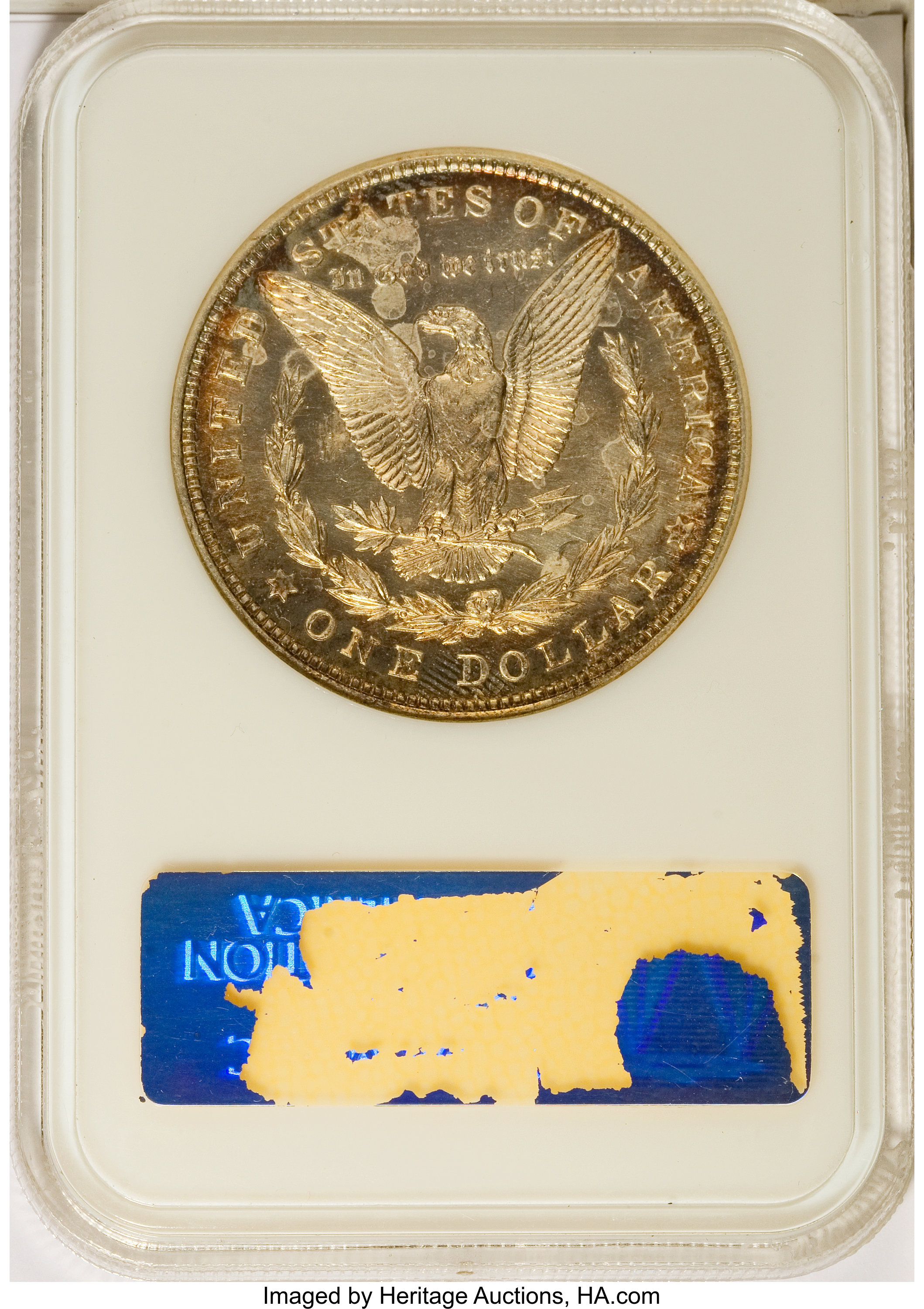 1921 $1  Morgan MS DMPL MS62 DMPL thumbnail 8