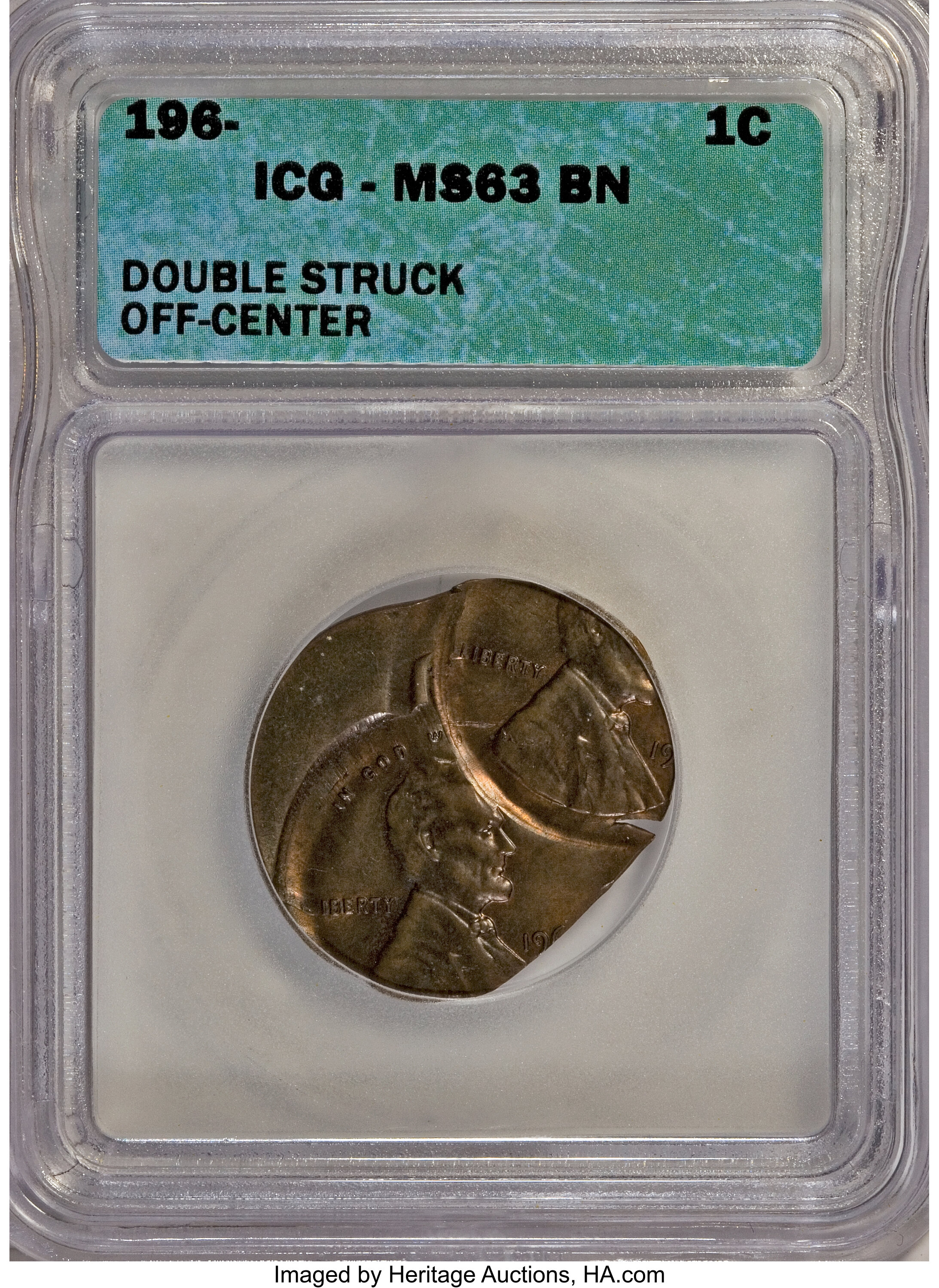 1960 1c Large Date MS RD MS63 RD thumbnail 8