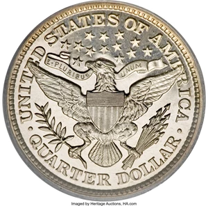 image for: 1895 25C PR67 Deep Cameo PCGS....