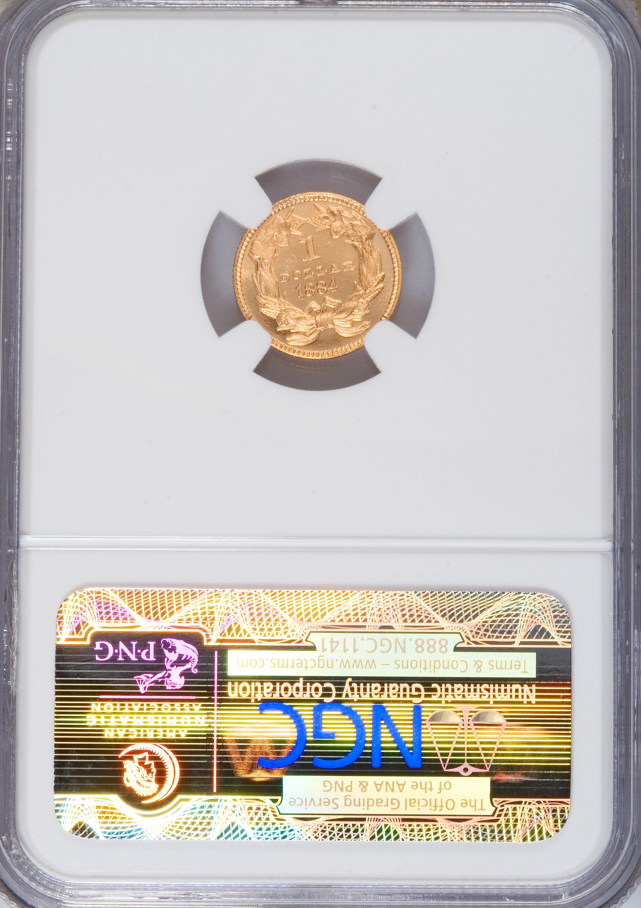 image for: 1884 G$1 PR64  ★  Ultra Cameo NGC....