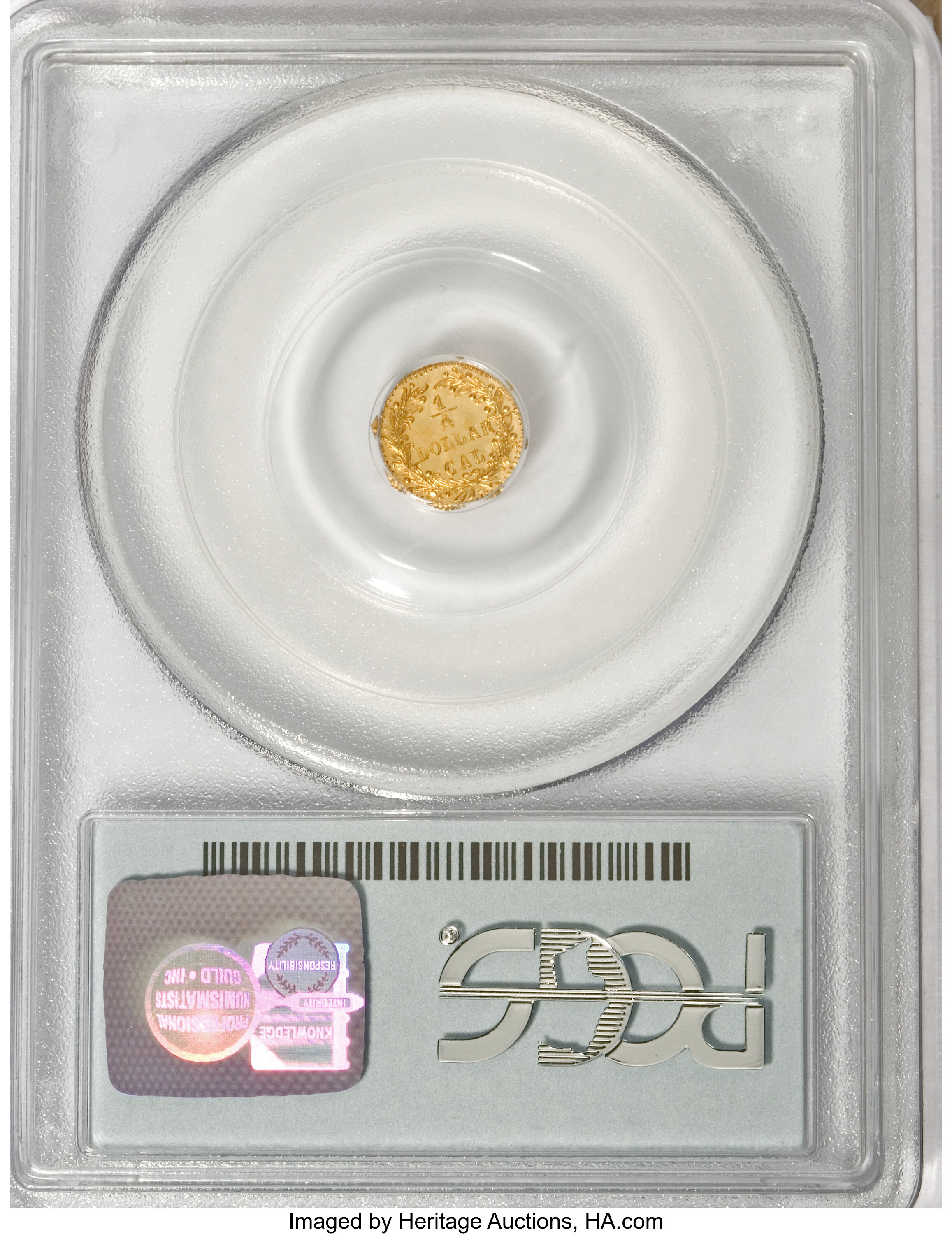 image for: 1873 25C Indian Octagonal 25 Cents, BG-794, High R.5, MS64 PCGS....