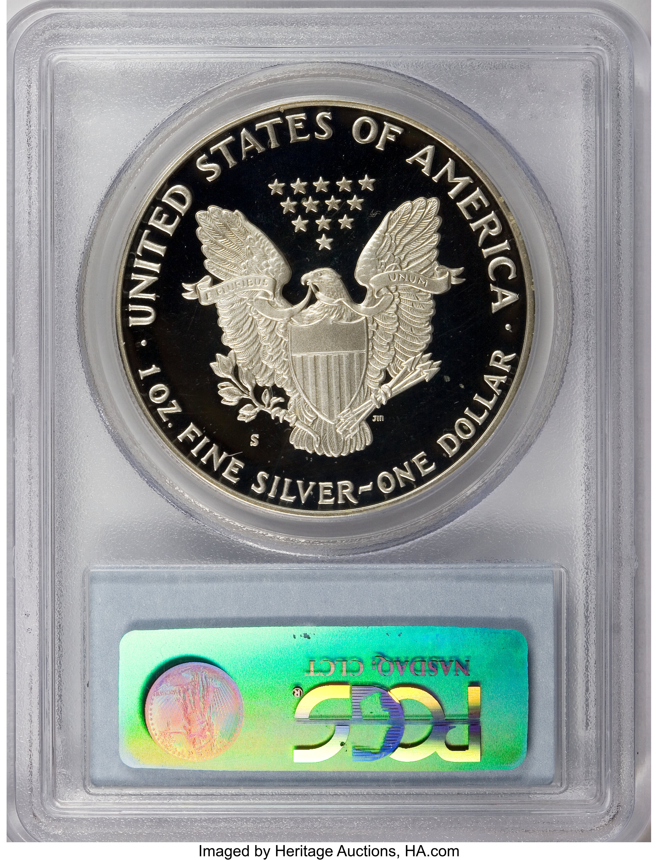 1987-S $1  Silver Eagle PR DCAM PR64 DCAM thumbnail 24