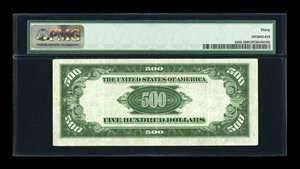 image for: Fr. 2202-I $500 1934A Federal Reserve Note. PMG Very Fine 30....